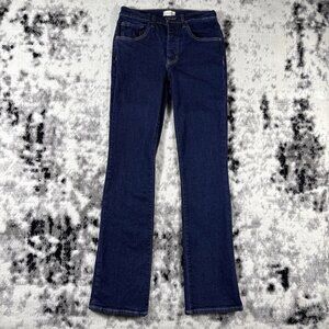 Oliver Logan‎ Bootcut Jeans Womens Size 26 Stretch Dark Wash Comfort Cowgirl